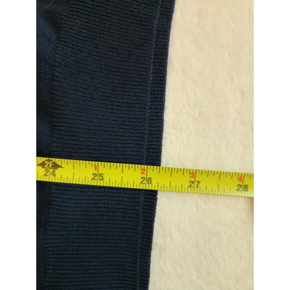 Club Room NWT Vest Mens Large Blue V-Neck 100% Cotton Sweater Preppy Academia - Picture 7 of 7